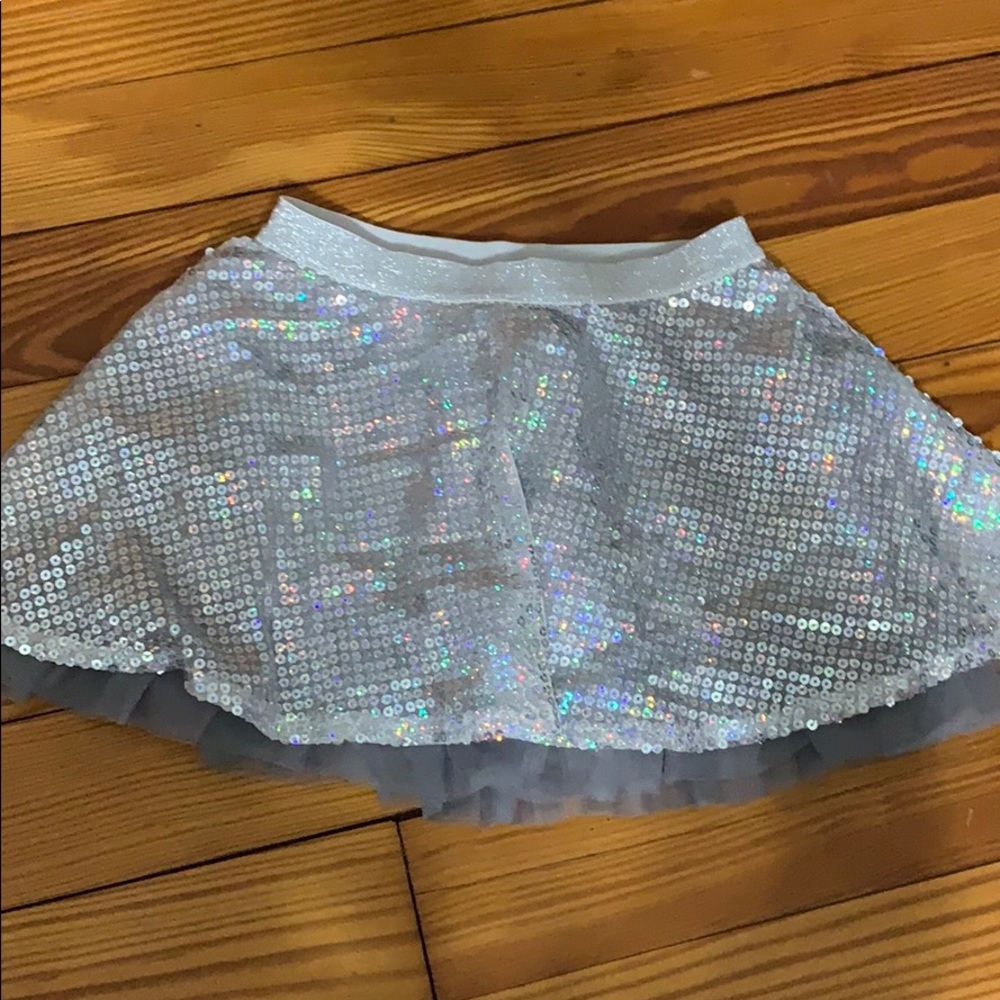Justice sparkle skirt